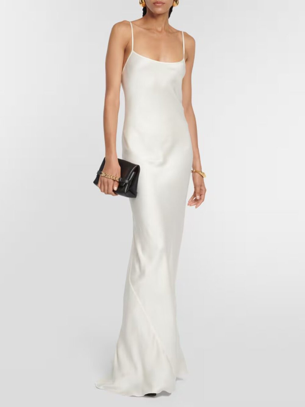 Victoria Beckham Satin slip dress